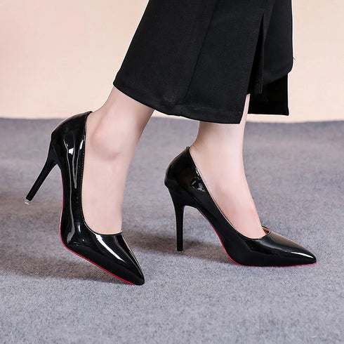 Elegant Pointed Toe Stiletto Pumps for Women - Office and Career Essentials